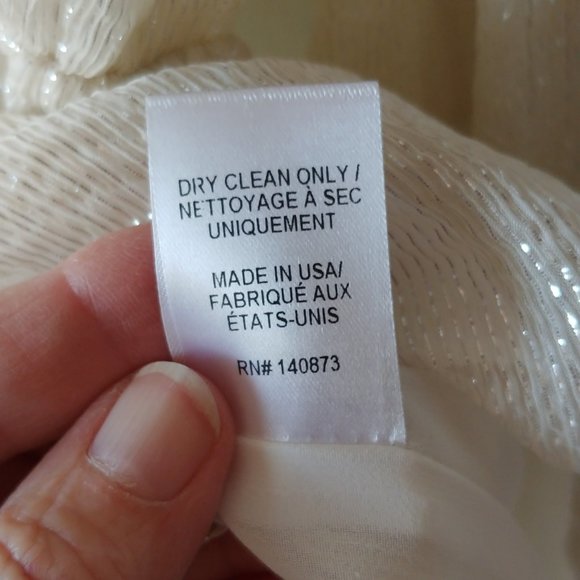 LoveShackFancy Creamy White Silk Romper NWT - Picture 8 of 11